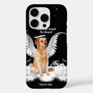 Guardian Angel Golden Retreiver met Wings iPhone 16 Pro Hoesje