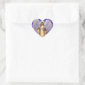 Guardian Angel Heart Sticker (Tas)