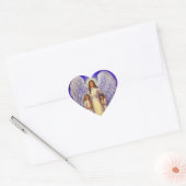 Guardian Angel Heart Sticker (Envelop)