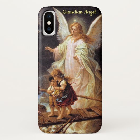 Guardian Angel iPhone X Coque (Dos)