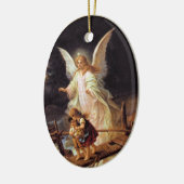 Guardian Angel Keramisch Ornament (Links)