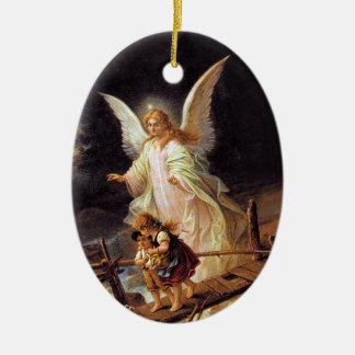 Guardian Angel Keramisch Ornament