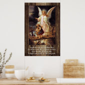 Guardian Angel, kinderen, Bridge Poster (Keuken)