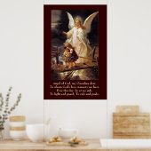Guardian Angel, kinderen, Bridge Poster (Keuken)