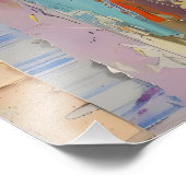 Guardian Angel Kleurrijk Expressionisme Foto Afdruk (Hoek)