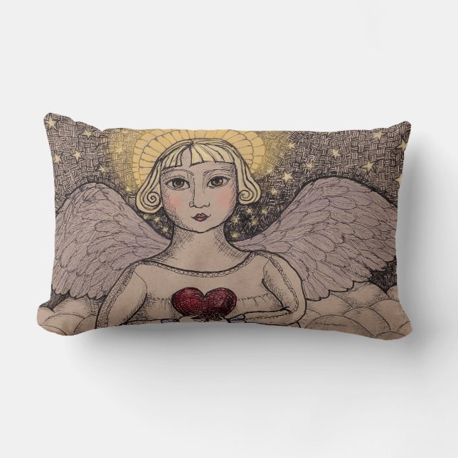 Guardian Angel Kussen (Voorkant)