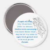 Guardian Angel magnet Magneet (Voorkant / Achterkant)