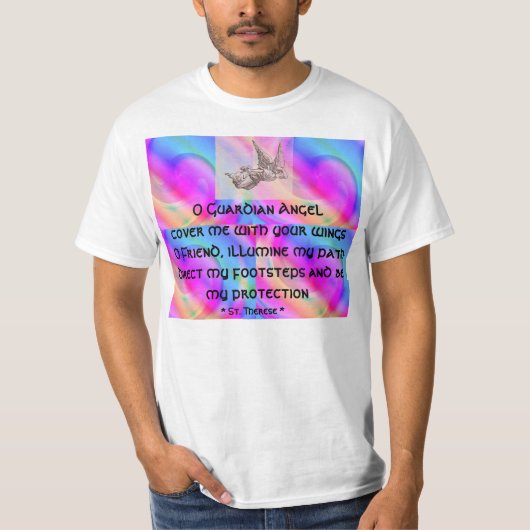 Guardian Angel mannen shirt (Voorkant)
