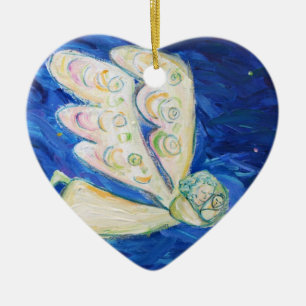 Guardian Angel met Slaapende Baby Gift Ornament