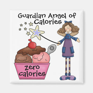 Guardian Angel of Calories van SRF Magneet