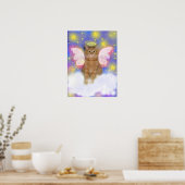 Guardian Angel of Cats Poster (Keuken)