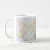 Guardian Angel of Hearts Art Custom Coffee Cup Mug (Gauche)