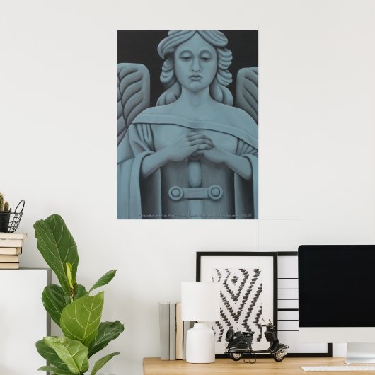 Guardian Angel op Work Print (Thuiskantoor)