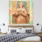 Guardian Angel painting Canvas Afdruk (Insitu (Slaapkamer))