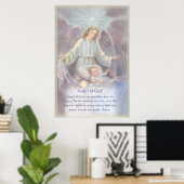 Guardian Angel Poem Poster (Thuiskantoor)