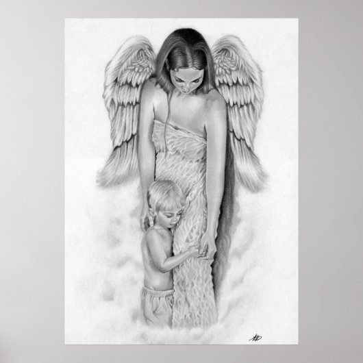 Guardian Angel Poster/ Print (Voorkant)
