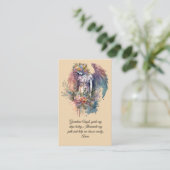 Guardian Angel Prayer Card Visitekaartje (Staand voorkant)
