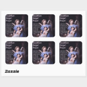 Guardian Angel Prayer met Meisje Sticker (Vel)