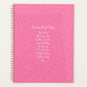 Guardian Angel Prayer Pink Planner (Voorkant)