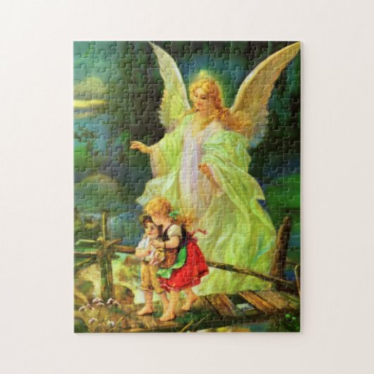 Guardian Angel Puzzle - Angel de la Guarda Legpuzzel (Verticaal)