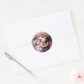 Guardian Angel Ronde Sticker (Envelop)