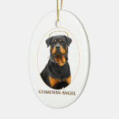 guardian angel rottweiler halo ornament (Links)
