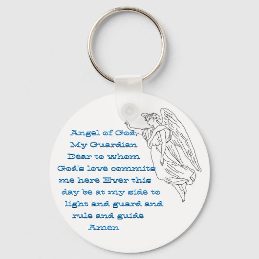 Guardian Angel sleutelhanger (Voorkant)