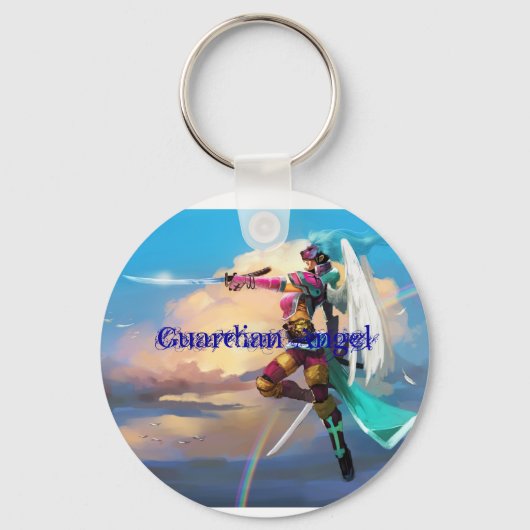 Guardian Angel Sleutelhanger (Voorkant)