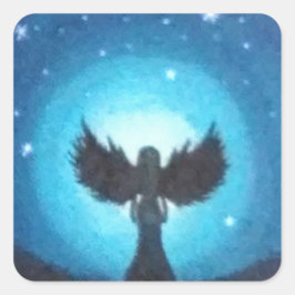 Guardian Angel Vierkante Sticker