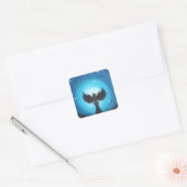 Guardian Angel Vierkante Sticker (Envelop)