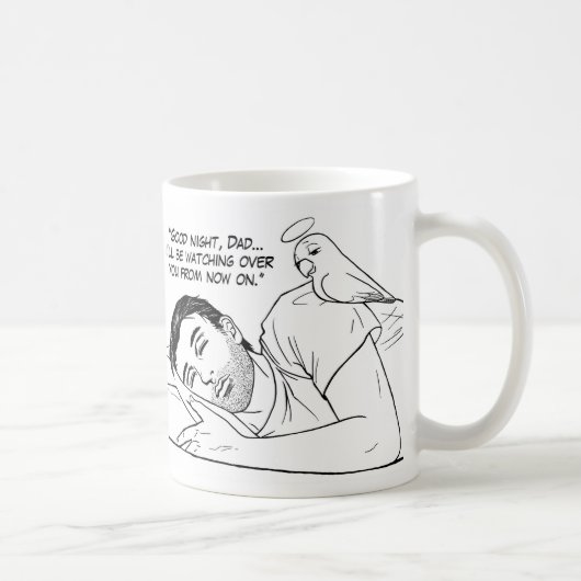 Guardian angel voor papa koffiemok (Rechts)