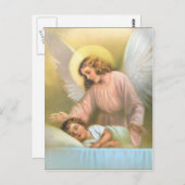 Guardian Angel with Child Briefkaart (Voorkant / Achterkant)