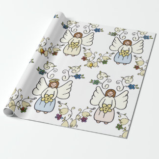 Guardian Angel Wrapping Paper  Cadeaupapier