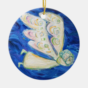 Guardian Baby Angel Artsenwerende versieringen Keramisch Ornament