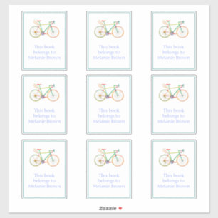 Guardian Bike Bookplate Sticker