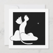 Guardian Cat Feestdagenkaart (Voorkant)