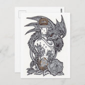 Guardian Dragon Briefkaart (Voorkant / Achterkant)