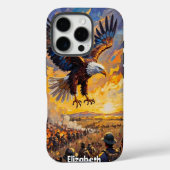 Guardian Eagle, een gevecht bij zonsondergang Case-Mate iPhone Case (Achterkant)