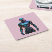 Guardian Encrypt Everything Vierkante Kartonnen Onderzetter (Schuin)