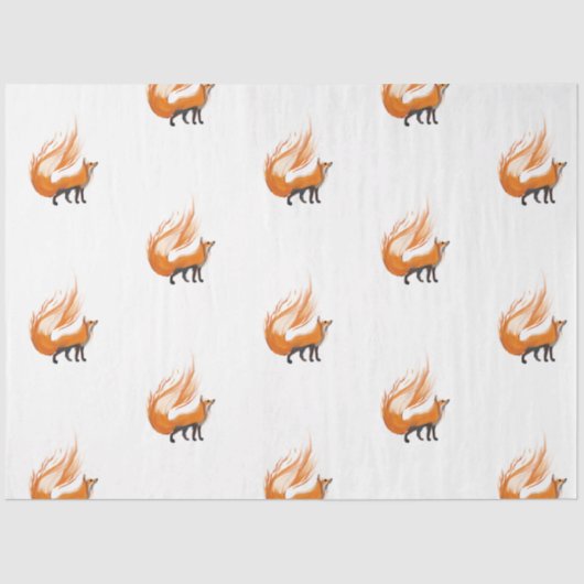 Guardian Fox Tissue Paper Tissuepapier (Voorkant)