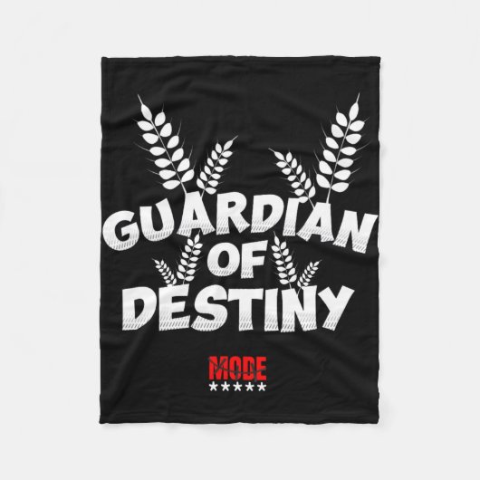Guardian Of Destiny Mode Fleece Deken (Voorkant)
