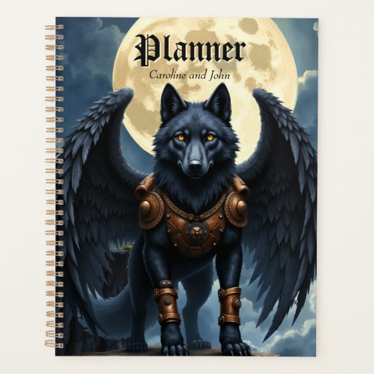 Guardian of the Moon – The Black Winged Wolf (Devant)