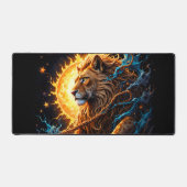 Guardian of the Solar Threshold – Lion of Balance Bureaumat (Voorkant)