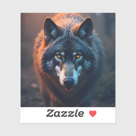 Guardian Of The Wild - Square Vinyl Sticker (Vel)