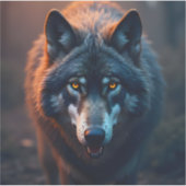 Guardian Of The Wild - Square Vinyl Sticker (Voorkant)