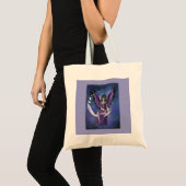 "Guardians" gothic fairy dragon CANVAS TAS (Voorkant (product))