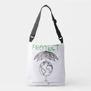 Guardians of Earth - Bescherm de planeet met stijl Crossbody Tas