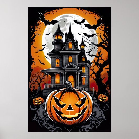 Guardians of the Night, Spooky Pumpkins Poster (Voorkant)