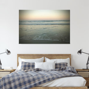 Guarujá Beach - Brazilië Canvas Afdruk