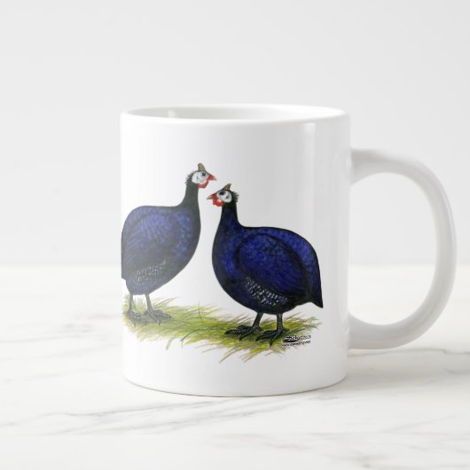 Guas Royal Paars Pair Extra Grote Mok (Rechts)